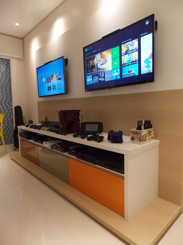Casa completa: cinema, gaming e lazer